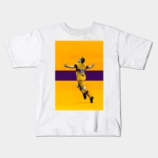 Juan Román Riquelme - Boca Juniors Football Artwork Kids T-Shirt